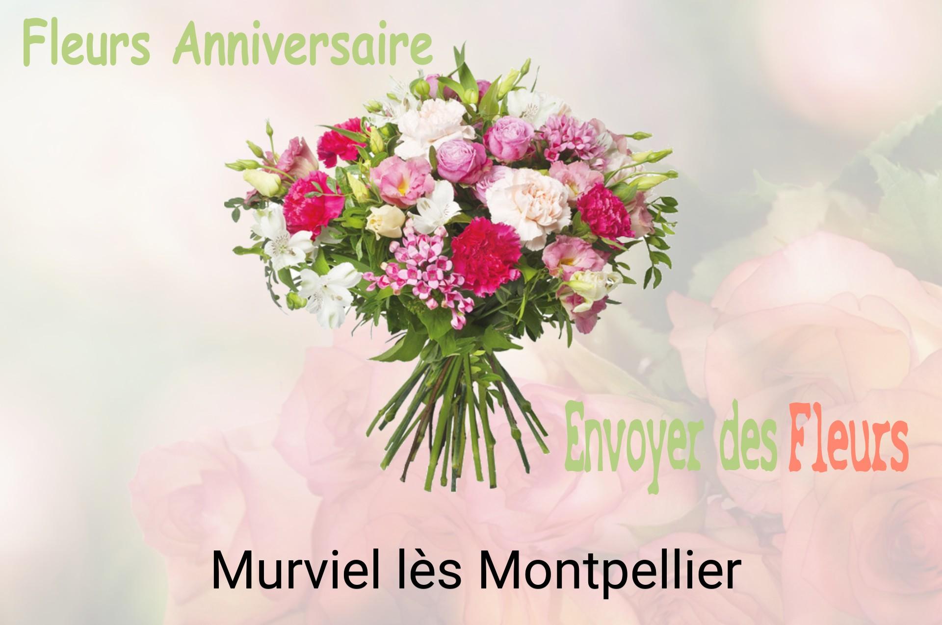 Bouquet de fleurs d’anniversaire livré à Murviel-lès-Montpellier