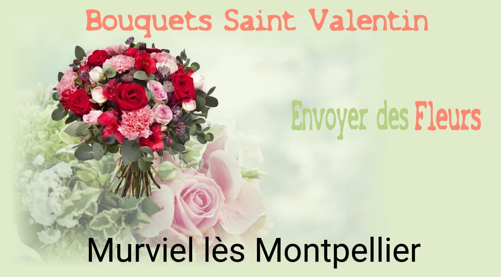 Roses de Saint-Valentin livrées à Murviel-lès-Montpellier